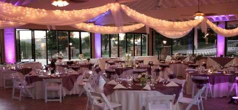 Pavilion Seats up to 200 guests with space for a dance floor. Sunset Deck Seats up to an additional 150 guests. A perfect marriage of two spaces!
