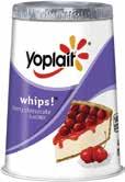 dairy frozen Yoplait Yogurt 10/ Kraft or