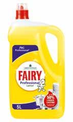 Branded Non Food Fairy Washing Up Liquid Lemon 1x5ltr