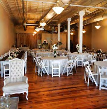 It is perfect for outdoor spring and fall weddings. It also is a great add on area for big parties and receptions. We have tented the entire area for functions to accommodate parties of up to 750.