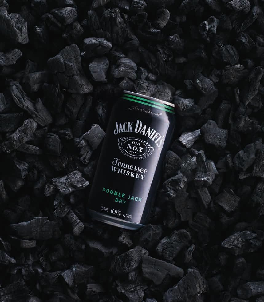 23 SAVE UP TO 3 new JACK DANIEL'S DOUBLE JACK & DRY CAN 4x375ML & RANGE