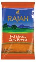 RAJAH GROUND SPICES SMALL Rajah Ground Jeera 100g Product Code: 62570 Inner: 5015821144982 Outer: 05015821154806 Rajah Ground White Pepper 100g Product Code: 62604 Inner: 5015821147266 Outer: