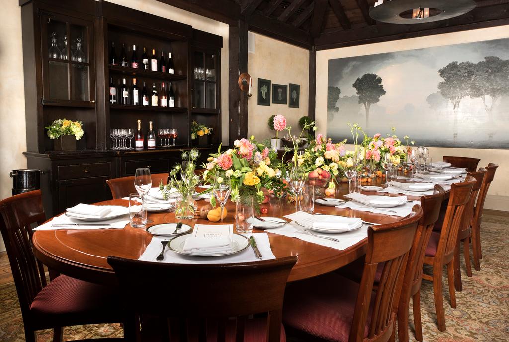 Thank you for your interest in the Private Dining Room at Gramercy Tavern. The Private Dining Room is available for lunch and dinner Monday through Sunday and can accommodate a maximum of 22 guests.