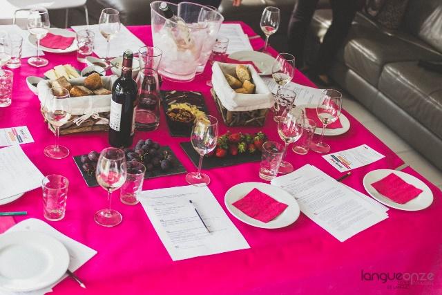 look, smell and savour various wines, learning how to describe a color, a taste, a texture, how to express your taste and preferences Through real action, tasting wine and pairing it