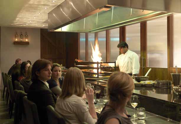 CINNAMON KITCHEN Tandoor Bar & Grill The main focal piece of the main dining room is where