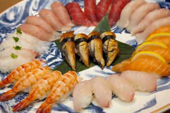 sashimi PLATTER F (rolls, nigiri & sashimi) 1 Fair Oaks Roll.