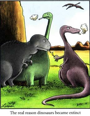 The real reason dinosaurs became