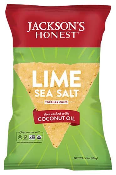 .. Jacksons Honest Red Corn Sprouted Tortilla Chips Slow Cooked With Coconut Oil United States, Jun 2018 DESCRIPTION Sprouted