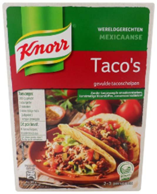 product launches tracked with taco claims