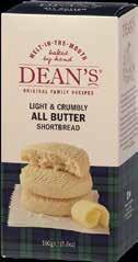 brochure shows all our biscuit products from Deans with