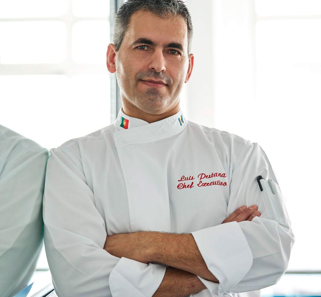 LUÍS PESTANA EXECUTIVE CHEF BELMOND REID S PALACE Originally from Madeira Island, Luis Pestana is the first and only Madeira-born Chef to hold a Michelin Star from the prestigious Michelin Guide.