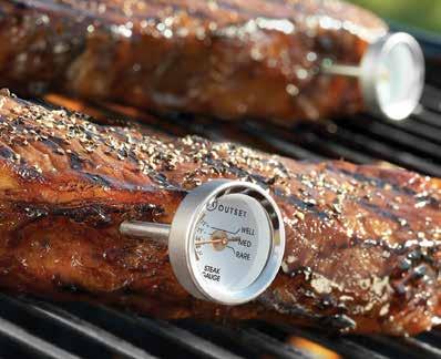 OUTSET GRILLWARE THERMOMETERS GRILL SURFACE THERMOMETER F810 2.