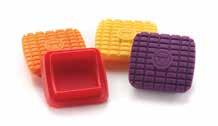 case 8-76824-00749-1 BUTTER BUDDIES 76161 Set of 4, Silicone Card, 1 of each
