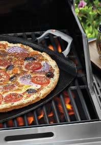 GRILLWARE PIZZA GRILLING new PIZZA IRON 76612 Product Wrap, 1 per case 8-76824-76612-1 Cast iron and forged stainless steel construction heats up quicker & more evenly than pizza