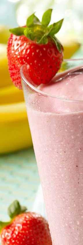 leftovers Fruit smoothies 1 serving 5 1 minute 5 ice cubes 50ml water 1 mango, peeled and chopped 1 banana, peeled and chopped 4 strawberries, chopped 1.