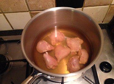 DAY 2: Prepare the sweetbreads by soaking them in salted water for 2-3 hours.