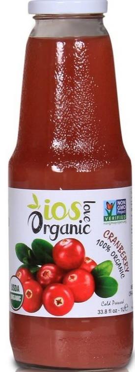 732 IOS OrganicTart Cherry Juice 33.