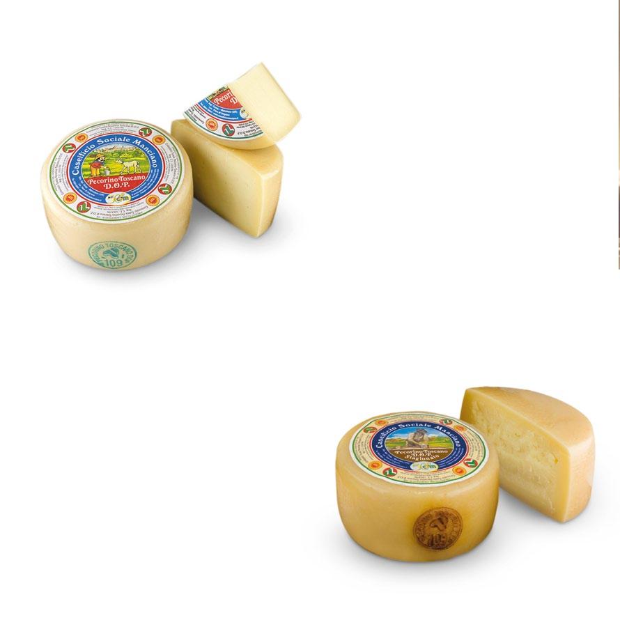 fresh cheese sheep whole wheel (abt 1,9 kg) Fat content 29% 210 dd Storage temperature 8 C Pecorino Toscano PDO is a fresh cheese with a sweet and delicate flavor.