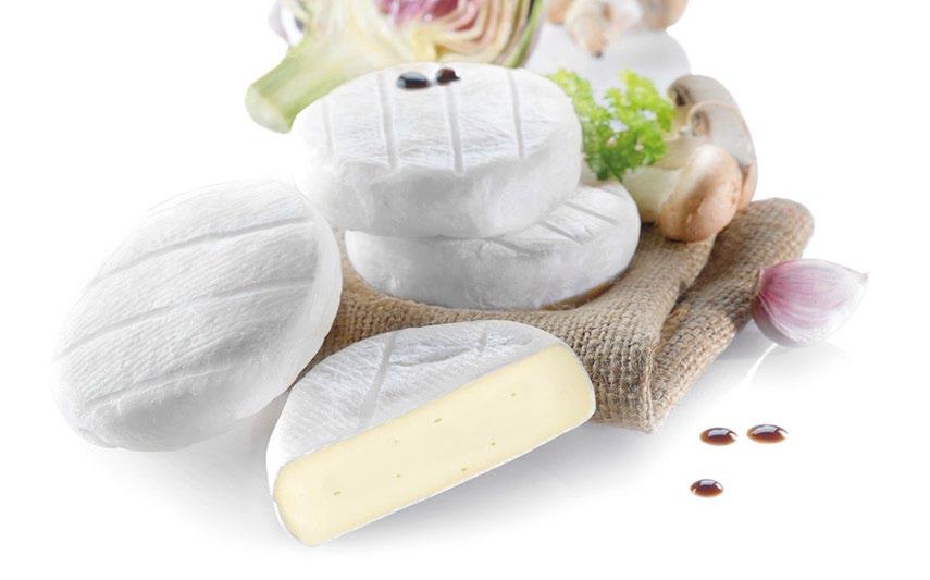 CRESCENZA soft, creamy cheese 2x1Kg Fat content 21% 30 dd Storage temperature 0 C - 4 C Italian Cheese Crescenza is a fresh cheese with a soft and creamy consistency, a