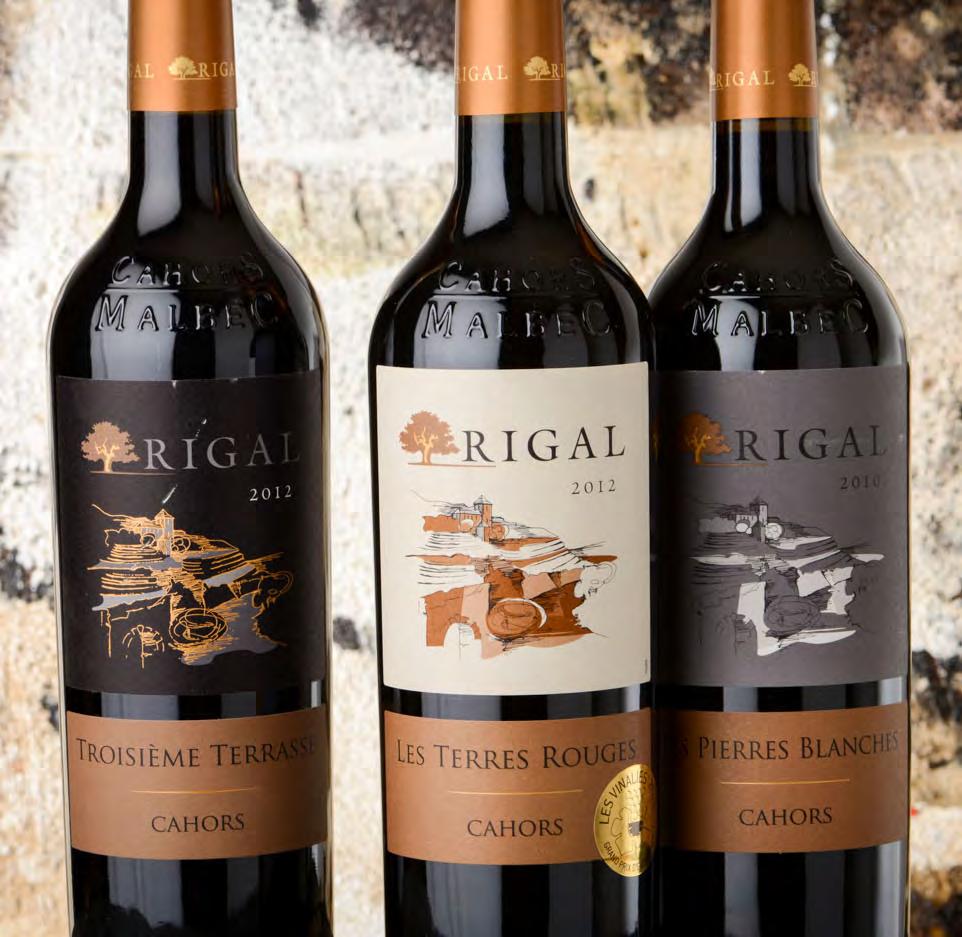 Rigal, Expert des Vins de Cahors Taking a unique approach in Cahors, RIGAL brings out the finest expression of the Malbec,