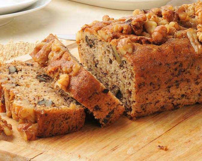 Banana Bread 43 1 1/2 cups all-purpose flour 1 tsp baking soda ¼ tsp salt 1 large egg ½ cup butter ¾ cup brown sugar 2 to 3 over-ripened bananas In a medium mixing bowl, combine dry ingredients.