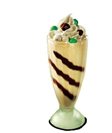 Served in an oldfashioned soda glass topped with whipped cream and more M&M S Brand Coconut  For an over-the-top chocolate milkshake experience, switch