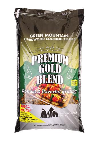 PELLETS Pellets from Green Mountain Grills are made from pure, kiln-dried sawdust and are additive and contaminant free.