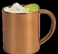 Served in a copper cup DARK & STORMY MULE Dark Rum & Ginger Beer served in a copper cup.