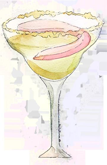 CRUSHED ICE Rum & Ting Rhubarb