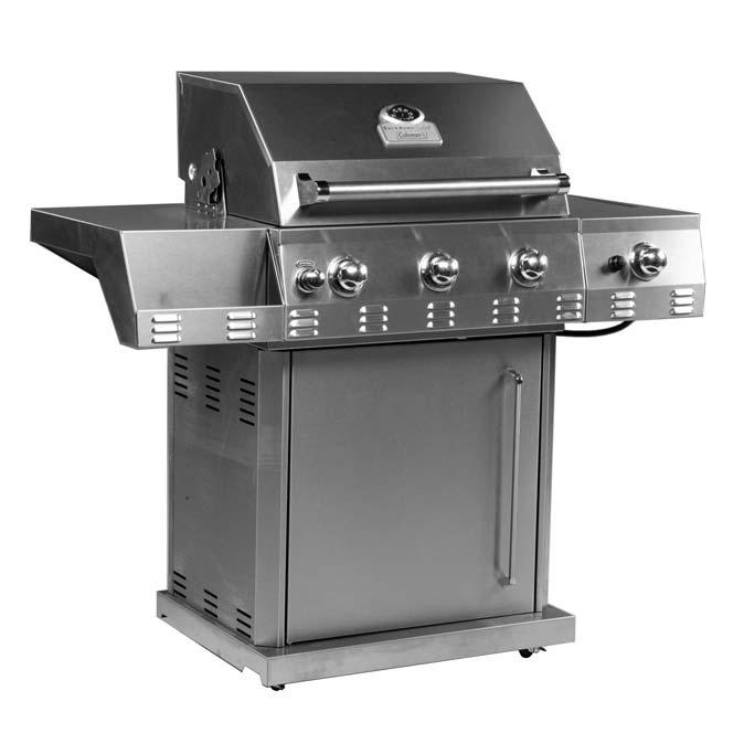 Gas Barbecue Use, Care & Assembly Manual With Grill Lighting Instructions 8100 Series Model No. 9992-643 (LP Gas) ASSEMBLER/INSTALLER: Leave these instructions with the consumer.