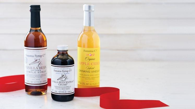 Vinegar, infused with lemon and vanilla, that provides a smooth taste and healthful punch. Wine Shipper includes: 6 Organic Apple Cider Vinegar 12.7 oz.