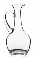 cm - h 6 ½ Ø 6,6 cm - Ø 2 ½ 09651/06 GRAPPA 10,5 cl - 3 ½ oz h 20,2 cm - h 8 Ø 4,6 cm - Ø 1 ¾ 09630/01 DECANTER 75 cl - 25 ¼ oz h 30,5 cm - h 12 Ø 15 cm - Ø 6 Case Pack: 6 For fruity and fresh red