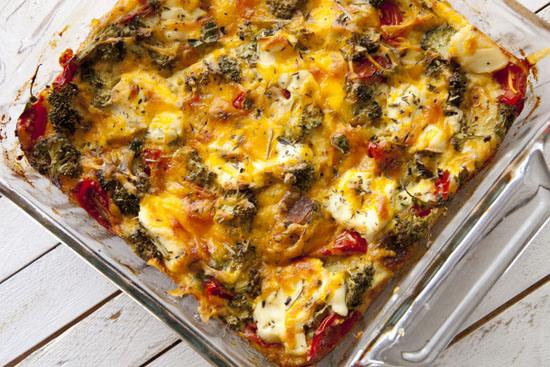 Overnight Breakfast! Broccoli Strata This dish requires a bit of planning, but makes breakfast the next day a no-brainer.