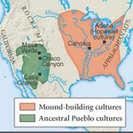 with mound-building cultures of eastern
