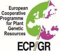 Welcome to the Second meeting of the ECPGR Activity