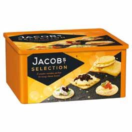 Jacobs/Crawfords/estlé/Bronte 0p Jacob s Biscuits for Cheese 1x900g Code 5682 list 10.99 6.