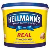05 Hellmans Mayonnaise 1x10ltr Code 6190 list 32.95 21.