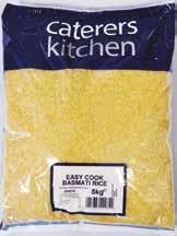 20 Caterers Kitchen Easy Cook Long Grain Rice 1x5kg Code 60961 list 7.25 4.