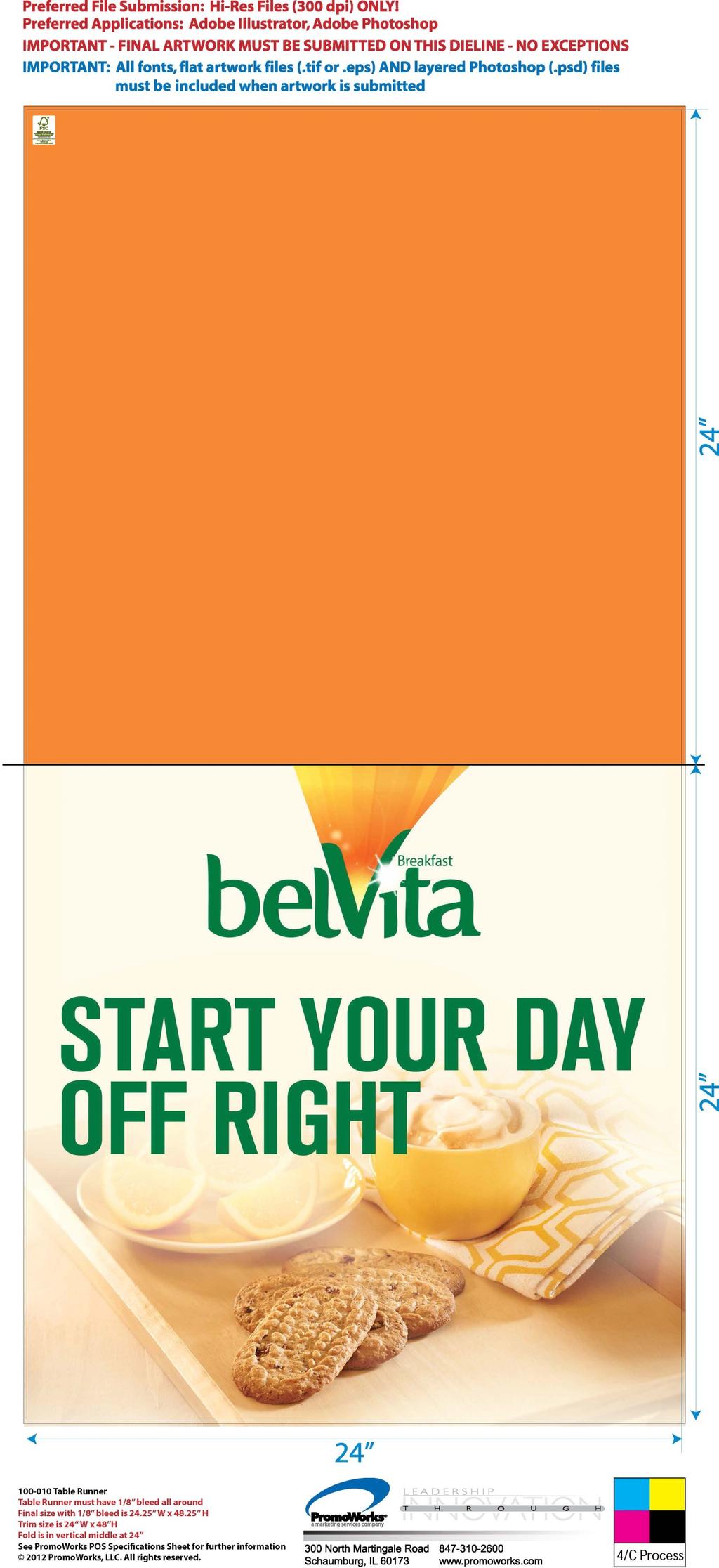 Post Event: Return any left over belvita Breakfast Biscuits product from your table display to the shelf. DO NOT take sample product out of the store.