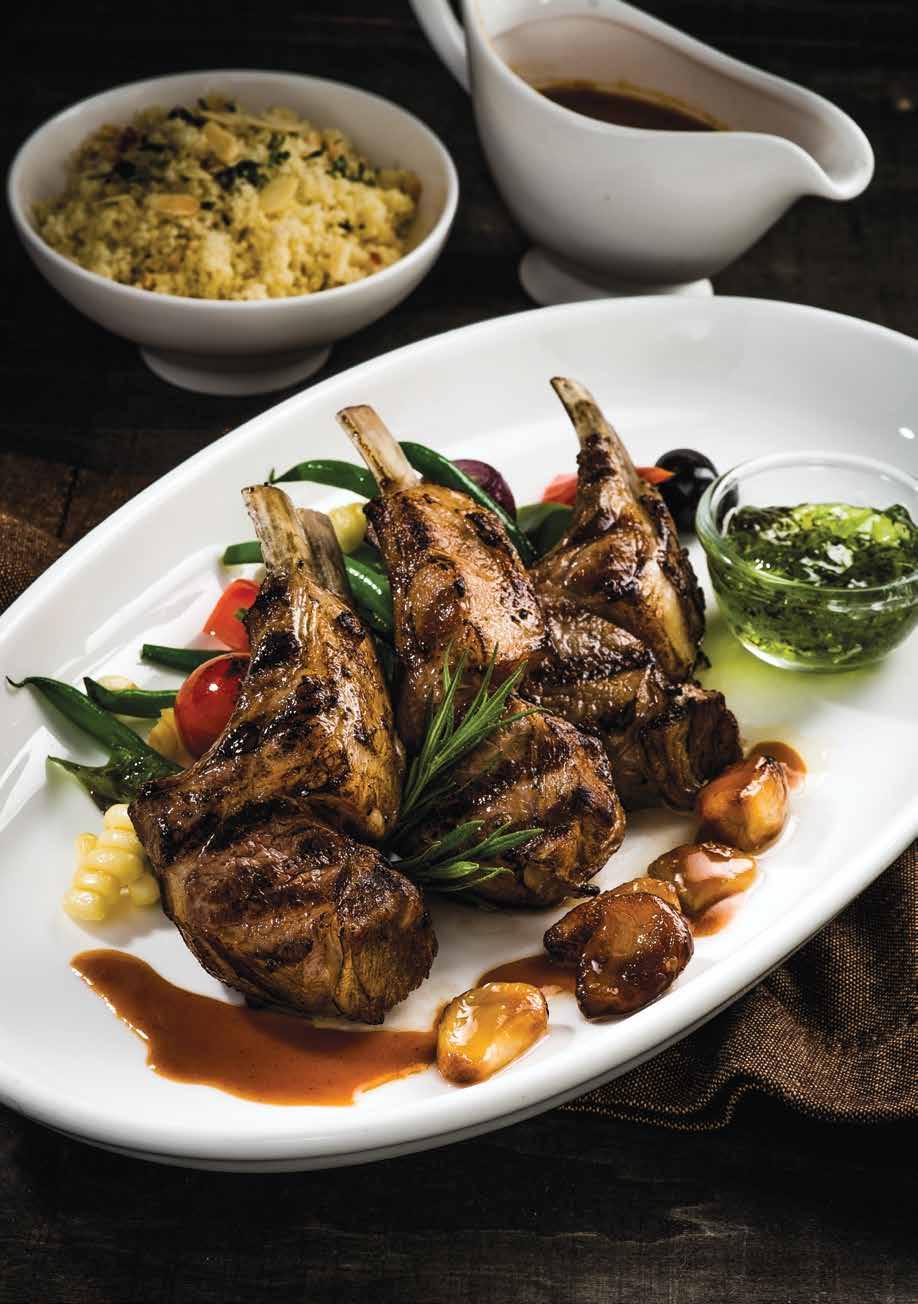 Grilled Lamb Chops with