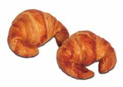 000152 Normal Mini Croissant 22 g 5 kg 45-12-14 a 180-190 ºC 000153 Mini Croissant with Margarine 22 g 5 kg 45-12-14 a 180-190 ºC