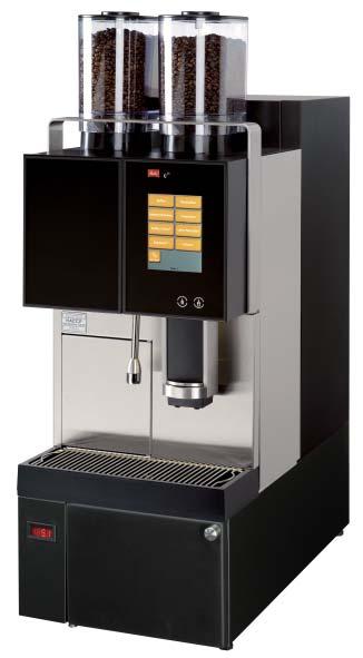 Melitta c35 Operation Depending on the setting, over 100 different products can be easily selected via the touch-screen. Color display Large, individually programmable touch-screen TFT color display.