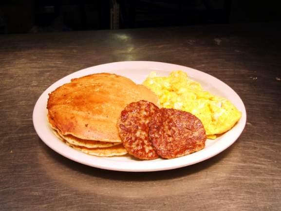With Corned beef hash - - - - - - - - - - - > 9.95 Eggs Sandwich 5.95 Eggs with bologna on English muffin or bagel and cheese. 3 Egg Omelette 9.