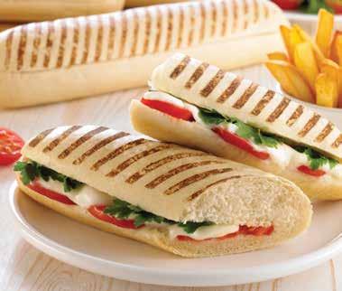 -style sandwich 8098 Chocolate Croissant 48 x 95g 889 Panini 30 x 35g