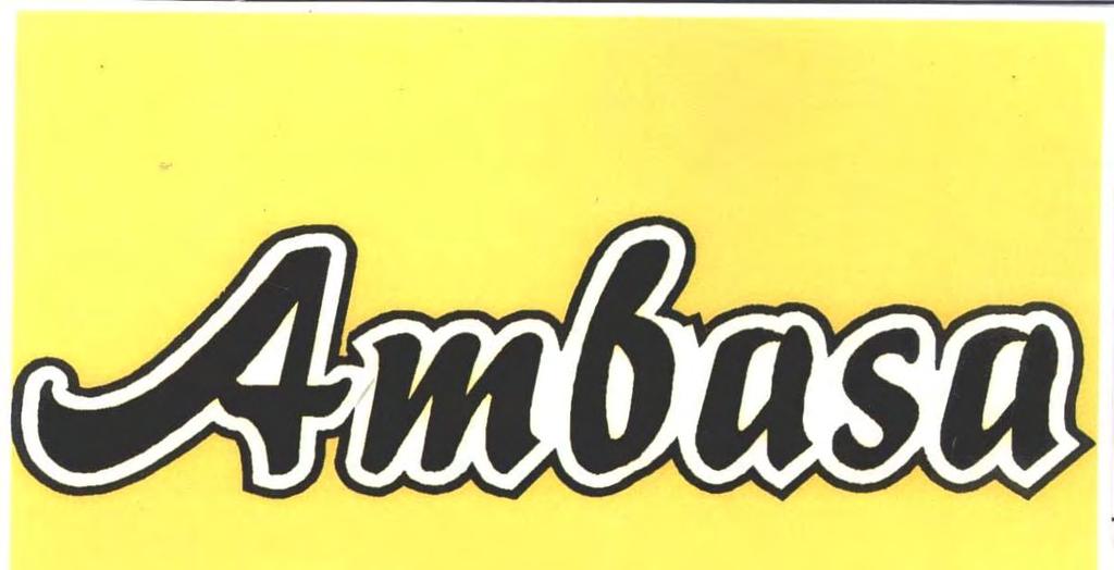 2372716 31/07/2012 RAVI SURENDRASA KHATAWATE trading as ;AMBASA FOOD AND BEVERAGES MASARI INDUSTRIAL AREA, SHED NO. C-16, GADAG - 582101. KARNATAKA STATE.