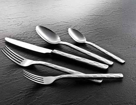 Spoon 18/10 Stainless Steel Modern and classic, the new Cite pattern provides sleek handles that elegantly flow into elongated bowls and tines.