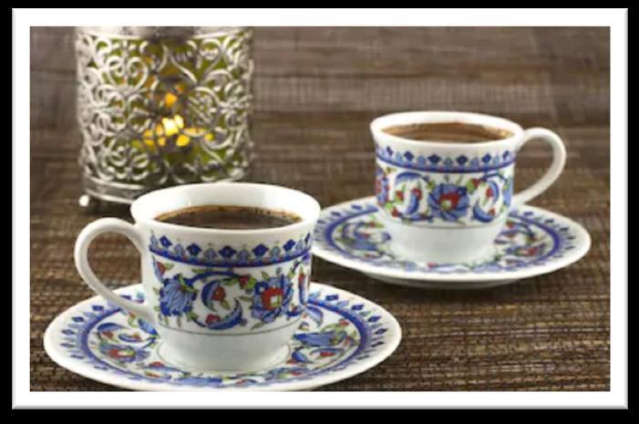 COFFEE & TEA 115 TURKISH COFFEE $ 3.