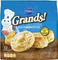 or Onion Rings Pillsbury Grands! Biscuits 22.1-31.8 Oz.