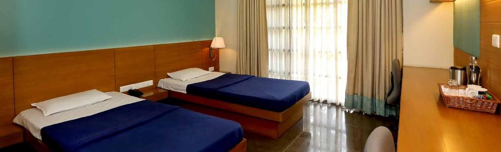 EXECUTIVE STAY Luxury Stay Executive Hostel has 25 rooms, all of which can be single or double occupancy.