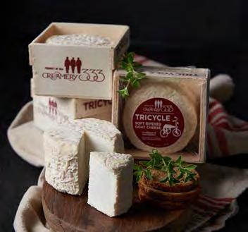 PRODUCT OF USA TRIVIUM Goat's milk cheddar Trivium is a natural rinded goat s milk cheddar made in